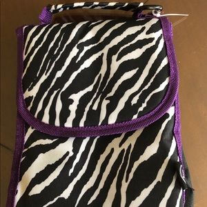 Insulated lunch tote, 10”x7”, never used
